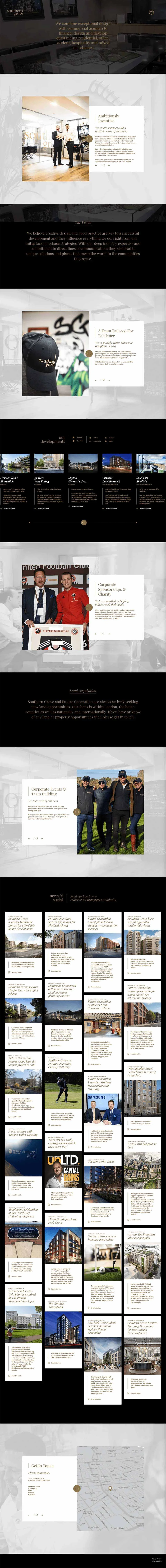 Construction website project