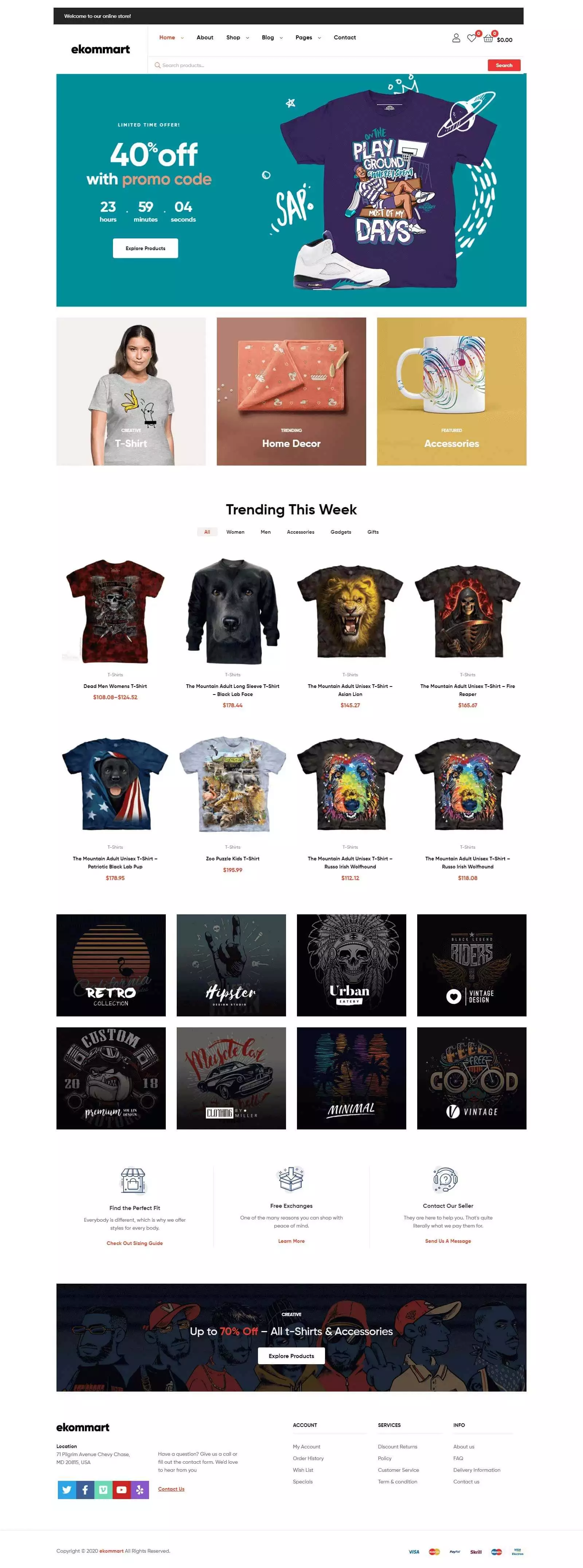 Ecommerce website project 4