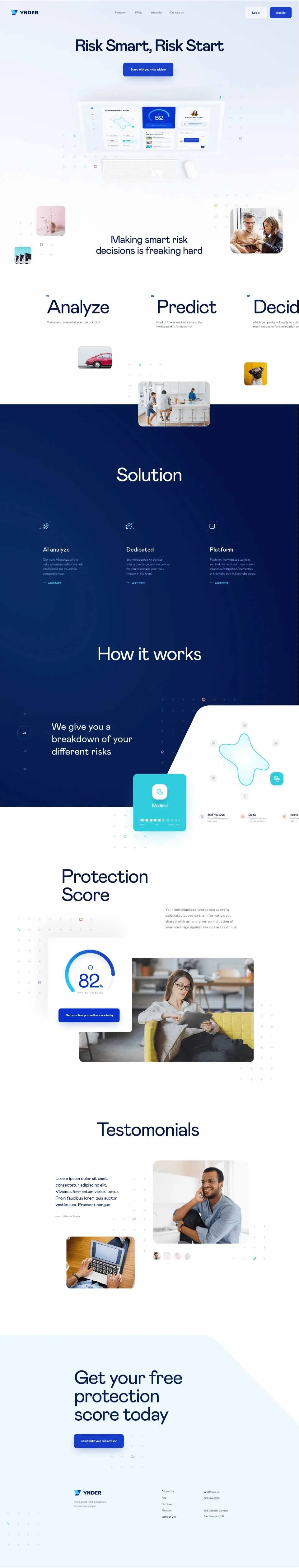 Fintech website project 2