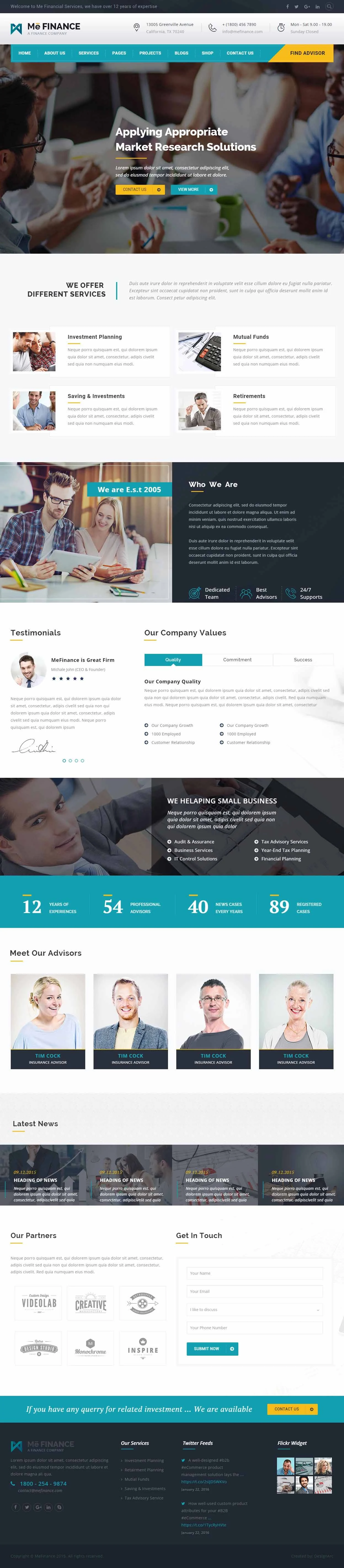 Fintech website project 5