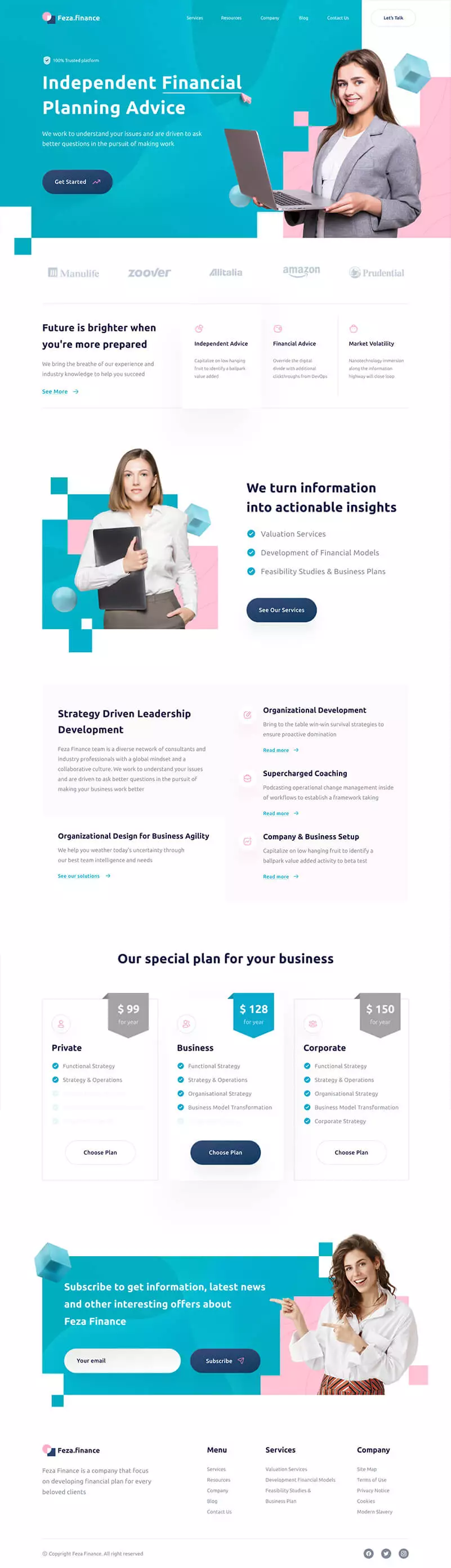 Fintech website project 7