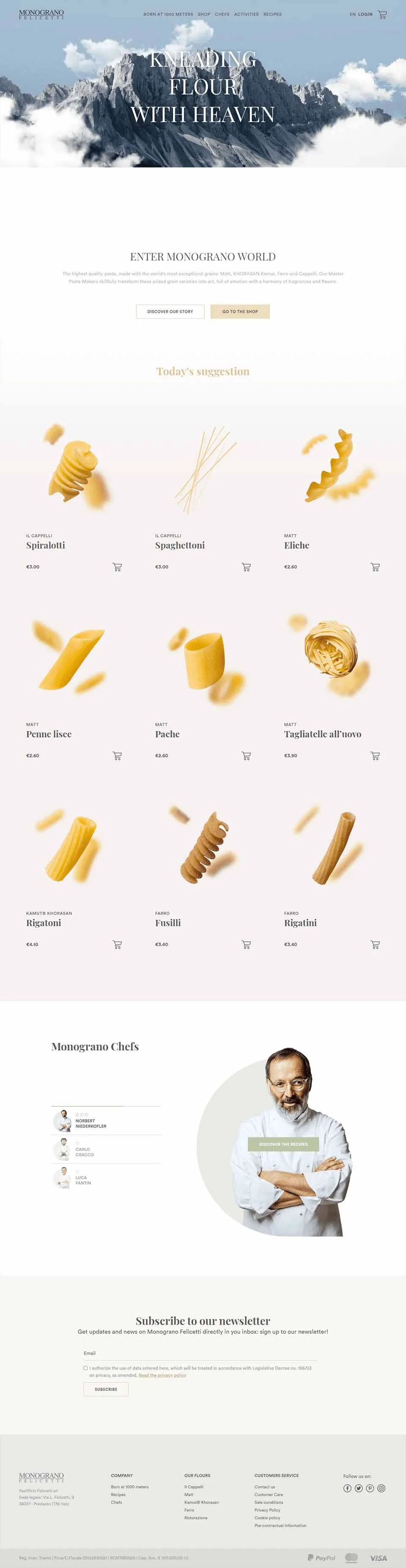 Food website project 2