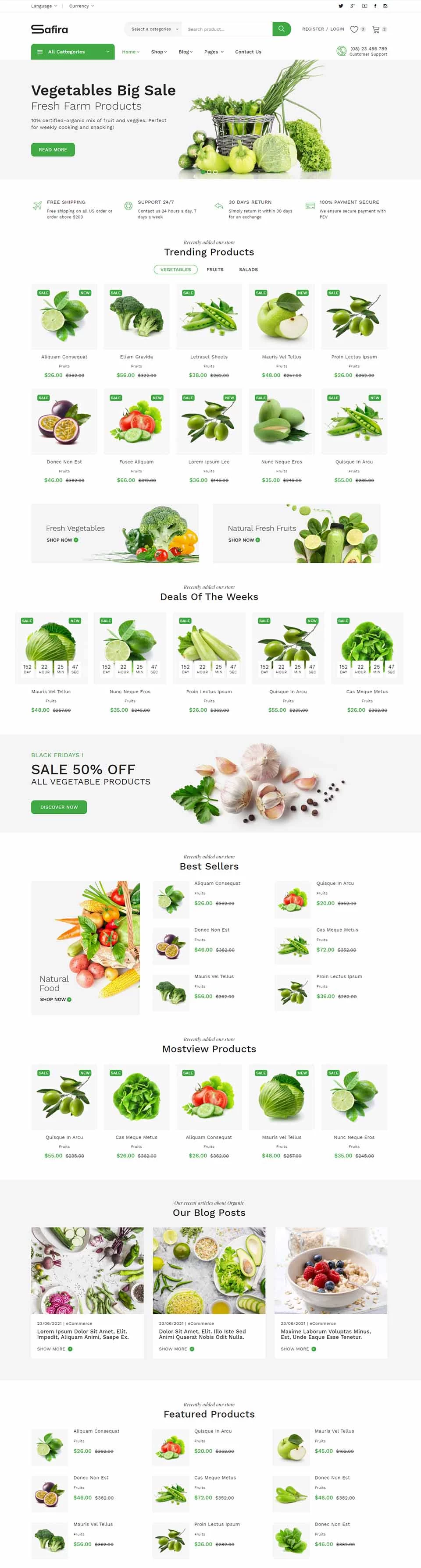 Food website project 3