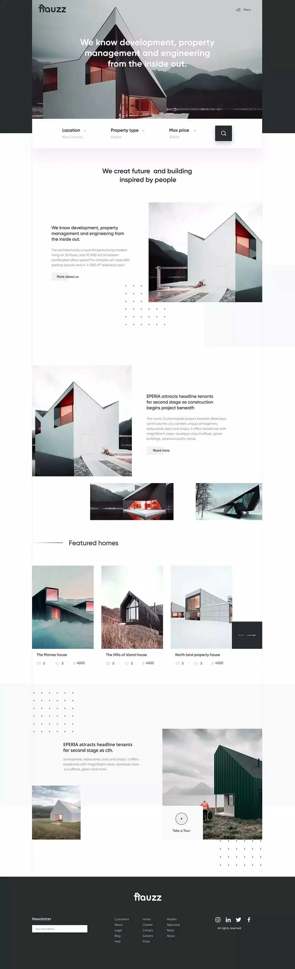 Real Estate website project 2