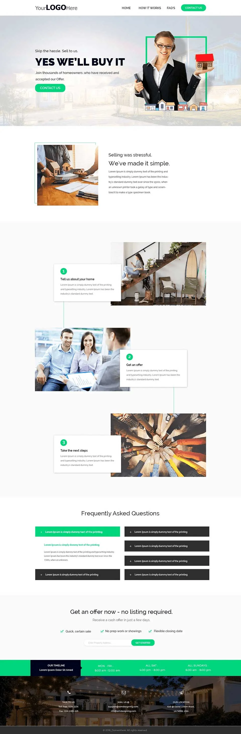 Real Estate website project 5