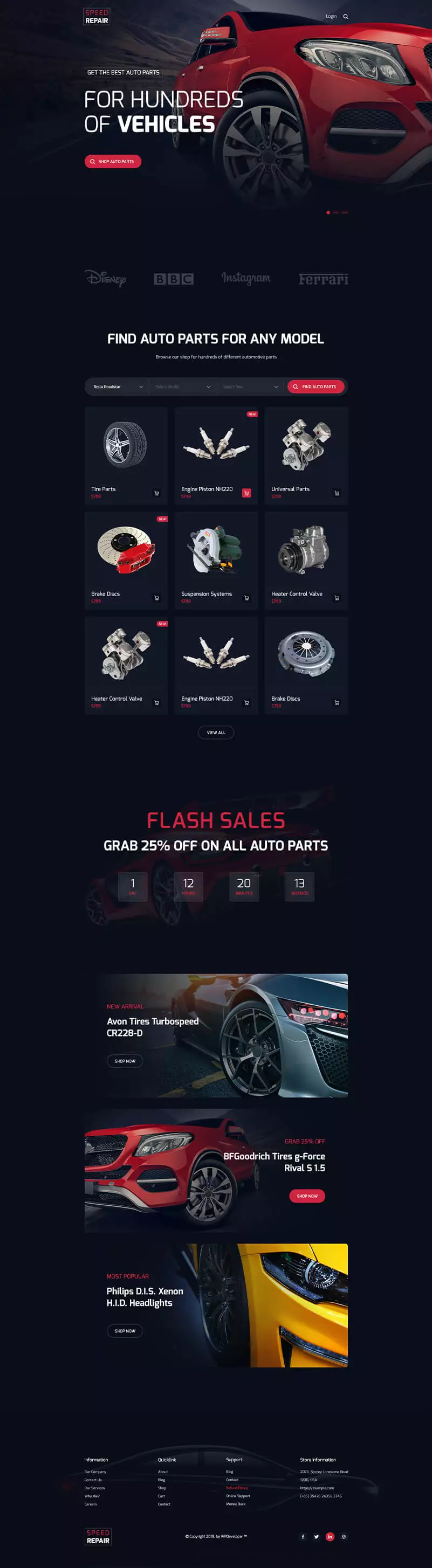 Transport website project 8