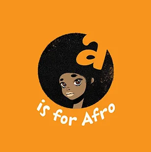 Afro identity illustration